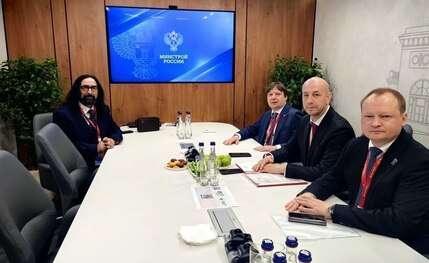 Прошла рабочая встреча НОСТРОЙ и АНО «РИЦЭПС» на ПМЭФ‑2026