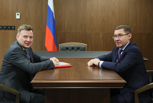 Президент НОСТРОЙ и полпред Президента РФ в УФО обсудили перспективы сотрудничества 